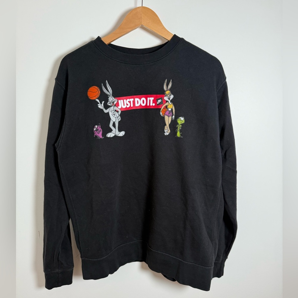 Custom Upcycled Nike Jordan Space Jam Sweatshirt